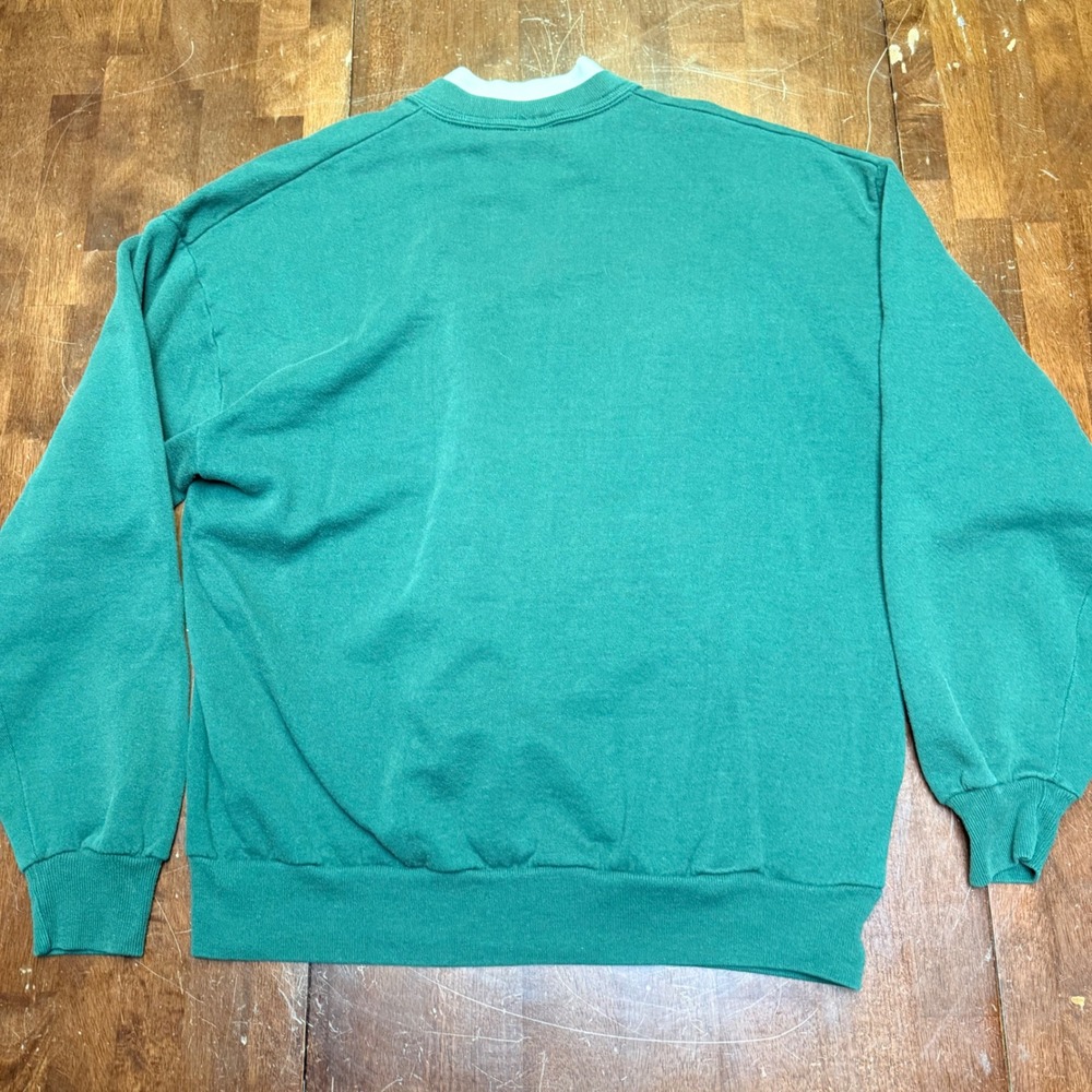 VTG Morning Sun Top Stitch Sweatshirt Women XL Harvest Moon 90s Fall Graphic USA - Picture 8 of 8